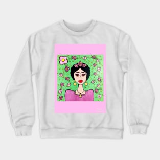 Fridi pink Crewneck Sweatshirt